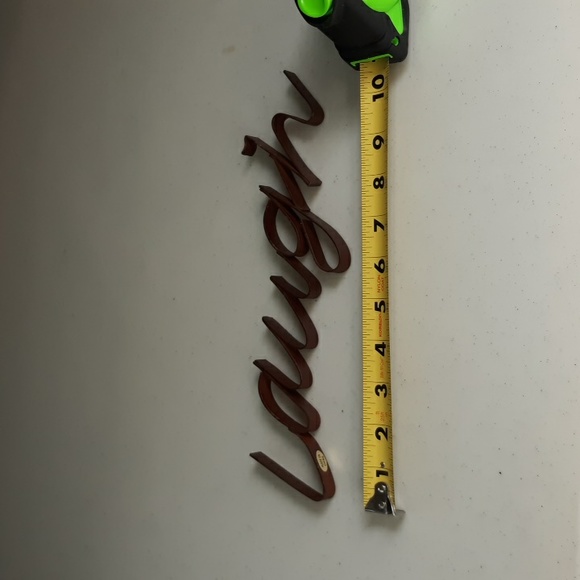 LOVE LAUGH LIVE Metal Wall Decor - Picture 3 of 5